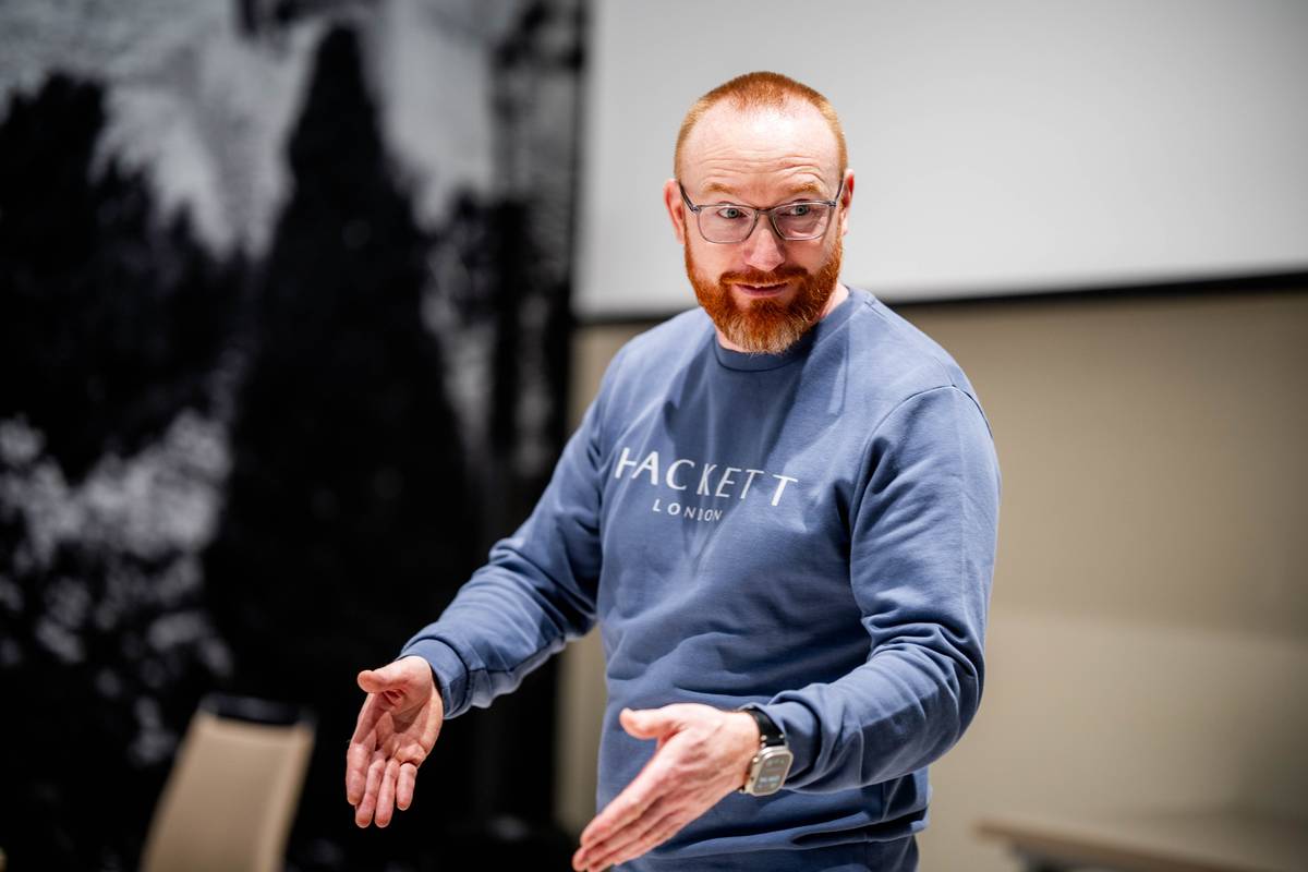 David JP Phillips coaching a workshop
